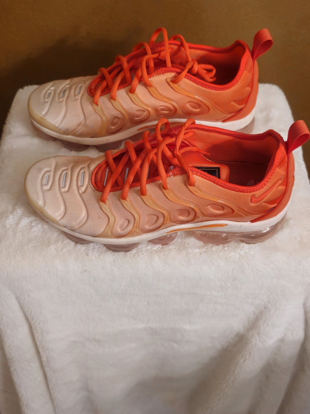 Nike Bright Orange Lace-up Athletic Sneakers - Picture 2 of 7